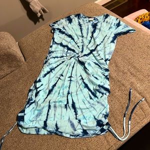 NWOT PINK Tie Dye Dress